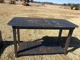 29.5" x 90" Heavy Duty Work Bench w/Shelf