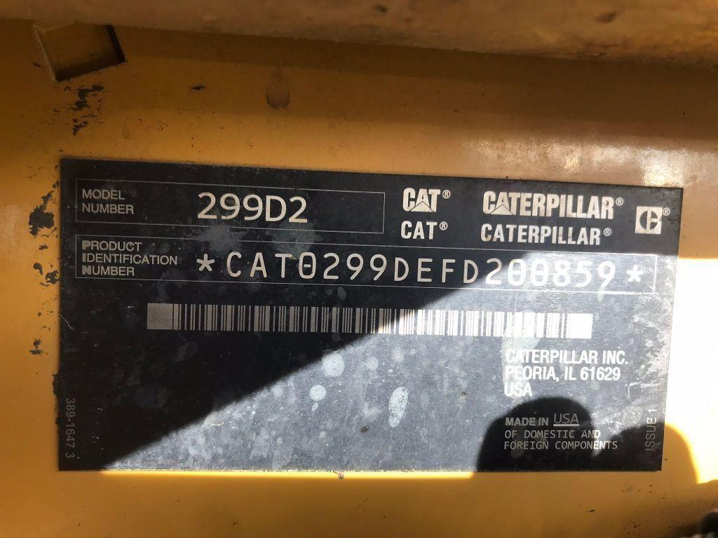 2016 CATERPILLAR 299D2