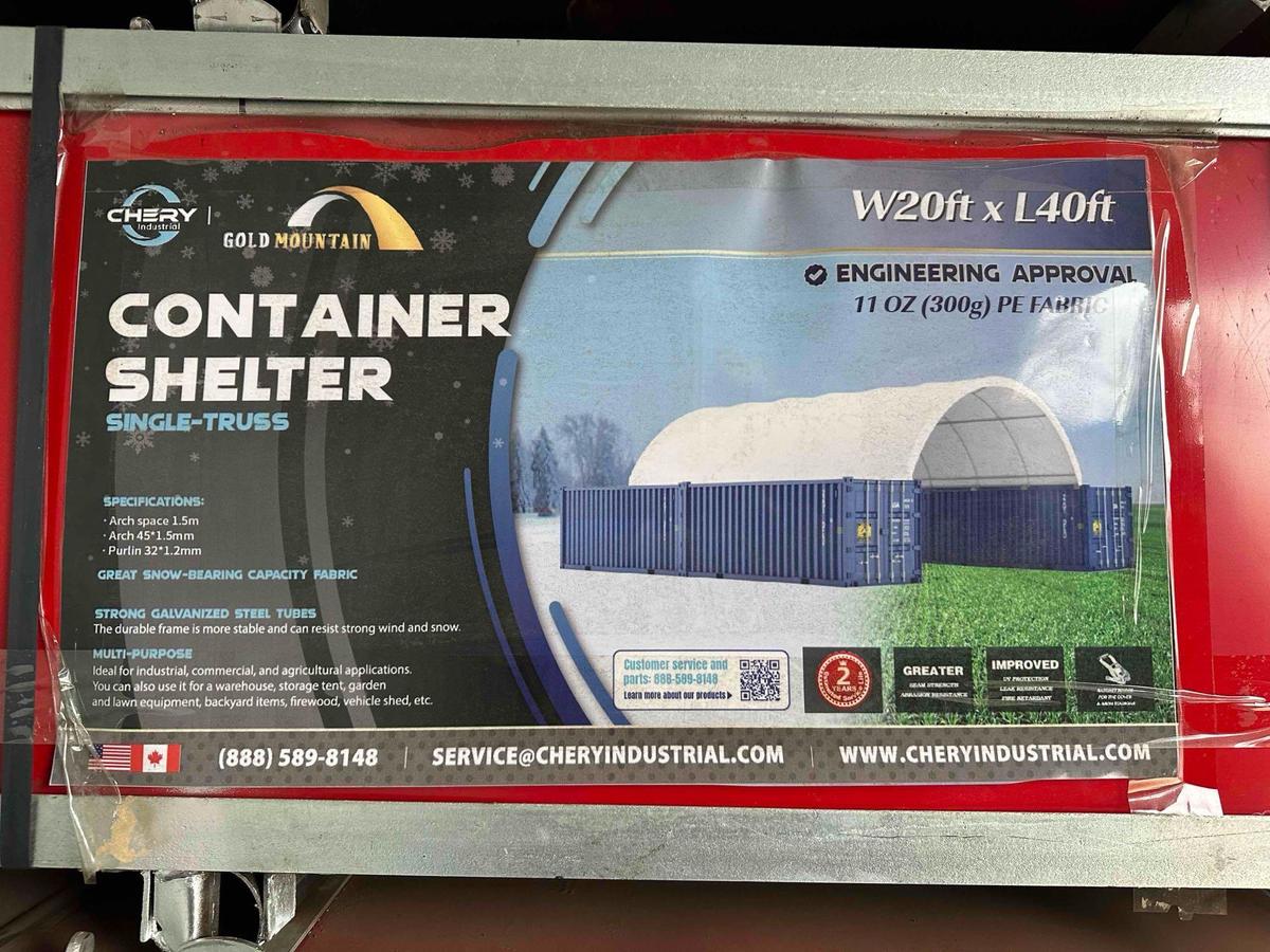 Gold Mountain 20'x40' Dome Storage Shelter