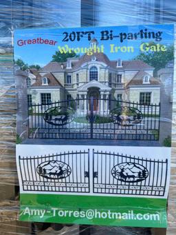 Greatbear 20' Bi Parting Iron Gate