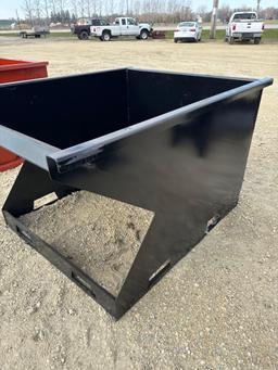 Kit Containers 1.5 CY Skid Steer Hopper