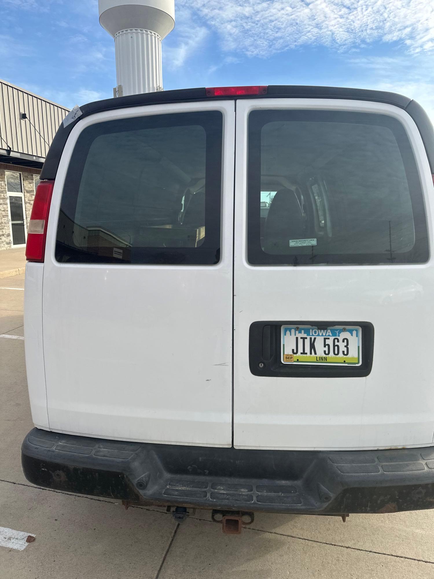 2013 Chevy 2500 Cargo Van