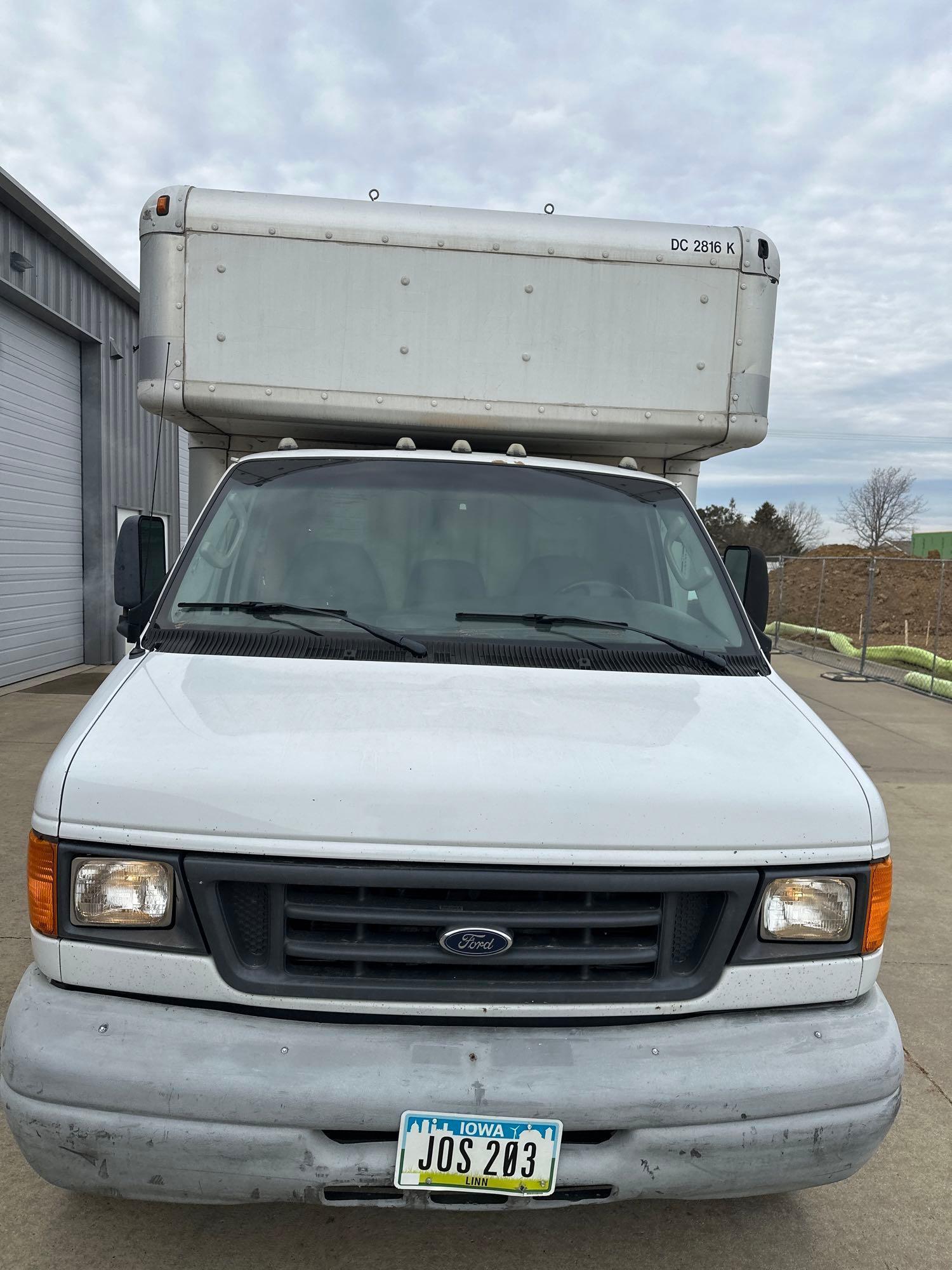 2007 Ford E450 Cargo Van