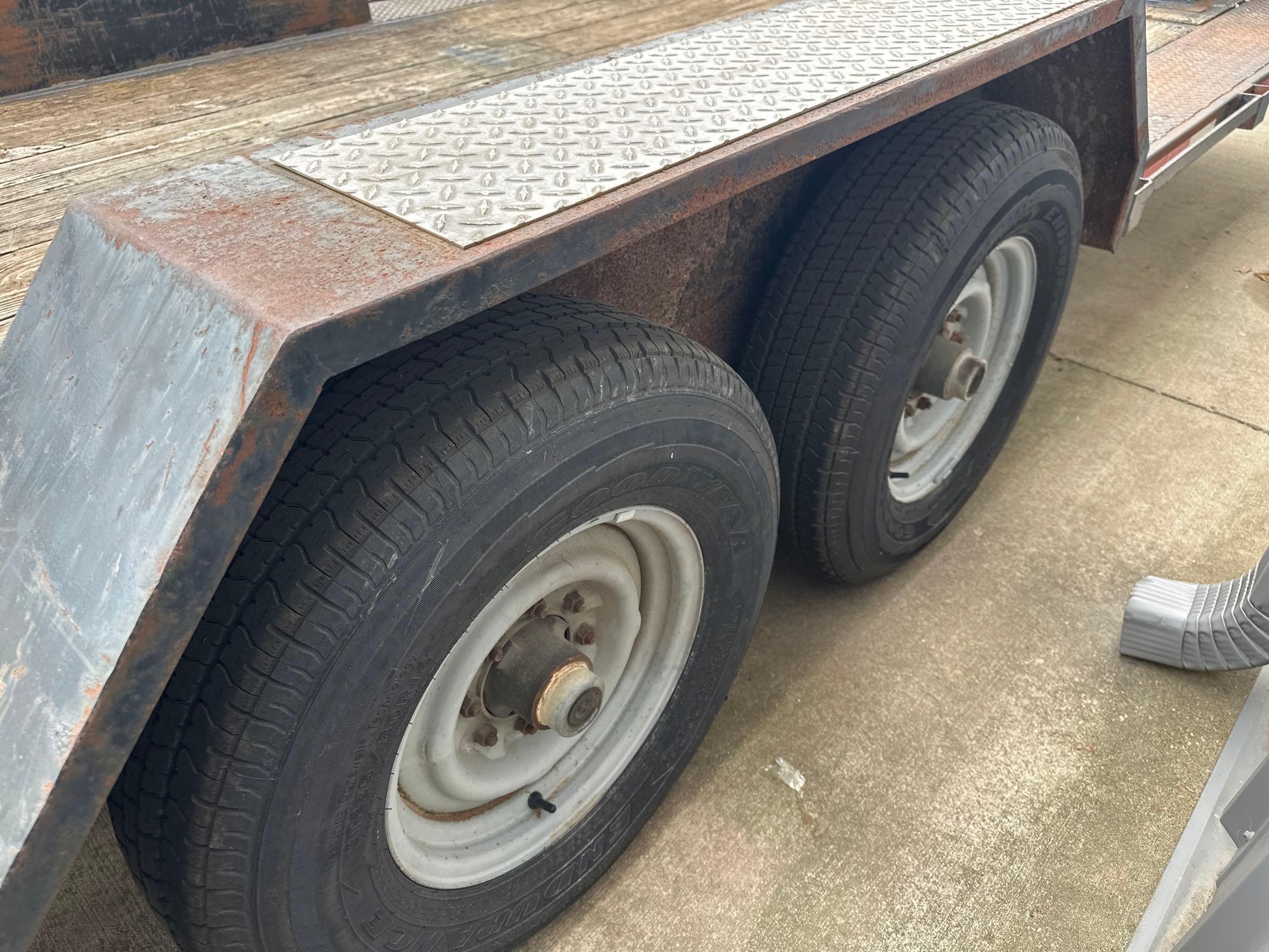 1999 26' Stokes Tandem Axle Trailer