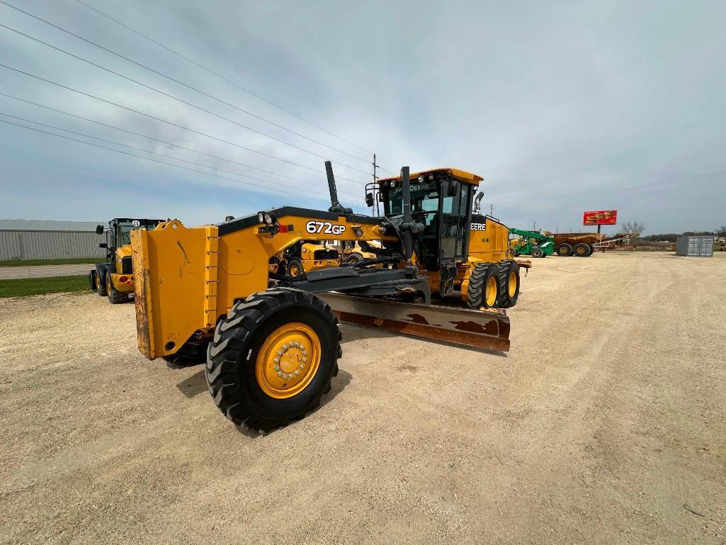 2015 Deere 672GP Motor Grader