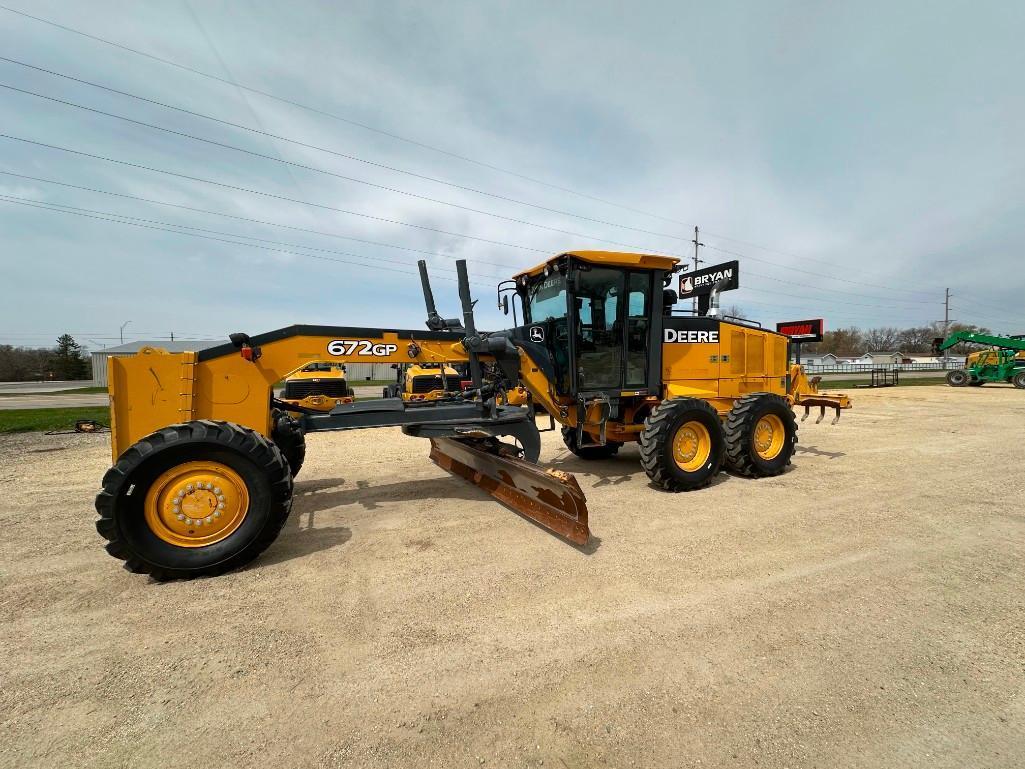 2015 Deere 672GP Motor Grader