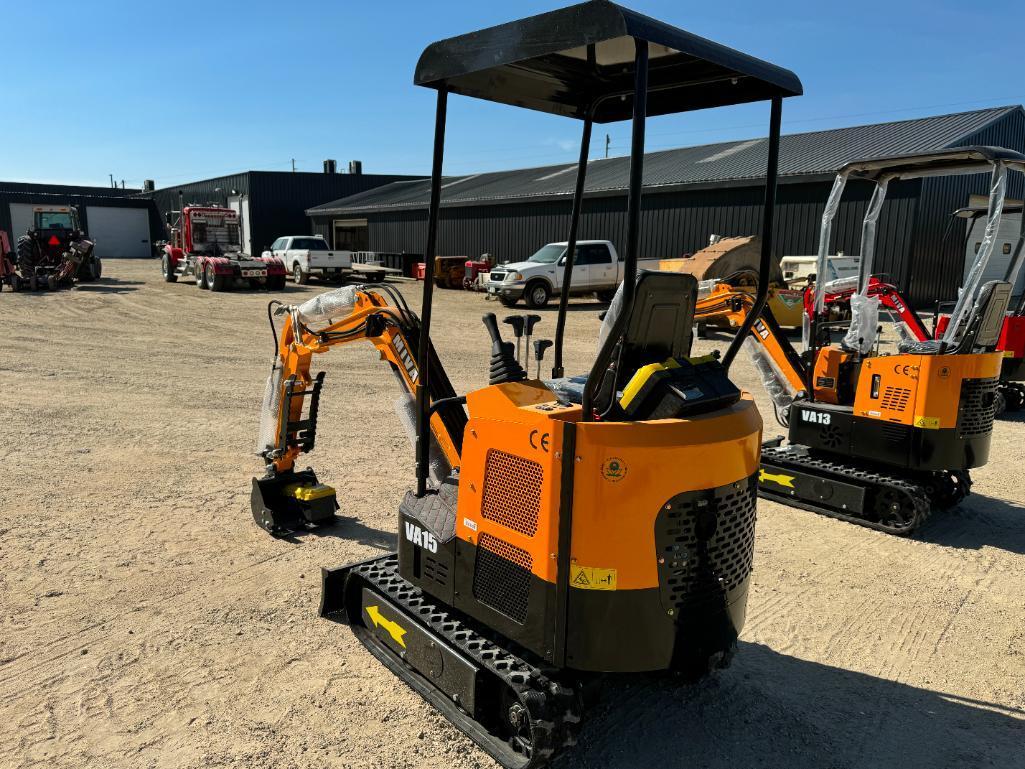 2024 MIVA VA15 Mini Excavator