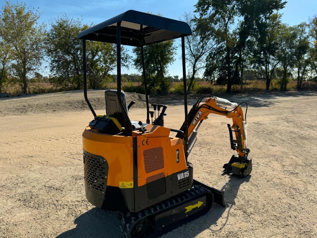 2024 MIVA VA15 Mini Excavator