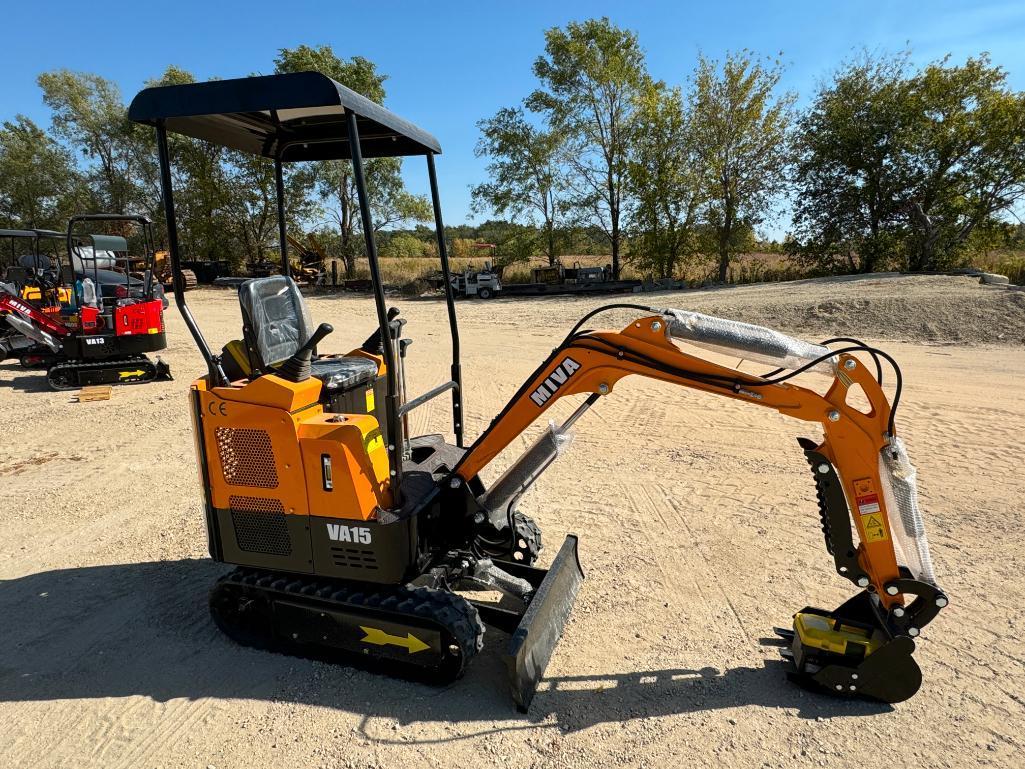 2024 MIVA VA15 Mini Excavator