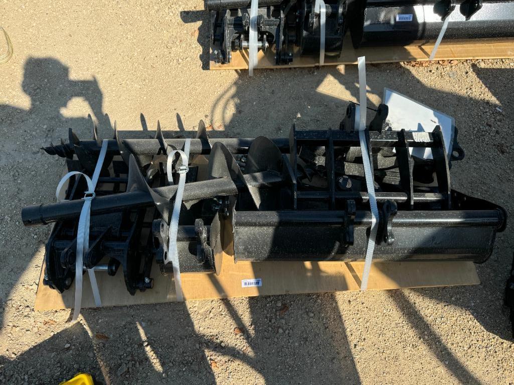 VISEC 8pc Mini Excavator Attachment Bundle