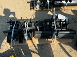 VISEC 8pc Mini Excavator Attachment Bundle