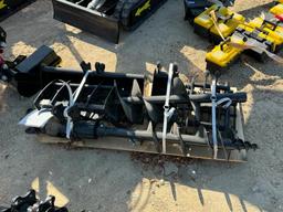 VISEC 8pc Mini Excavator Attachment Bundle