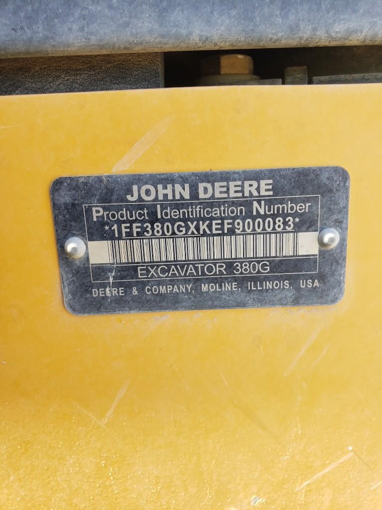 2015 John Deere 380G LC