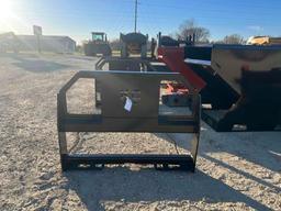 45" Skid Steer Fork Frame w/42in Forks