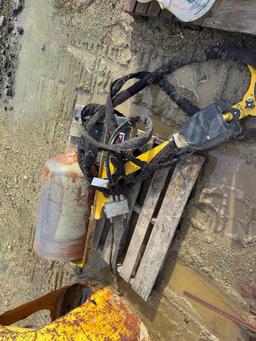 Curb Roller Auxillery Skid Attached