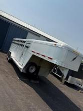 7x20FT Featherlite Aluminum Livestock Trailer