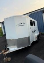 Titan Avalanche 2 Horse Slant Trailer