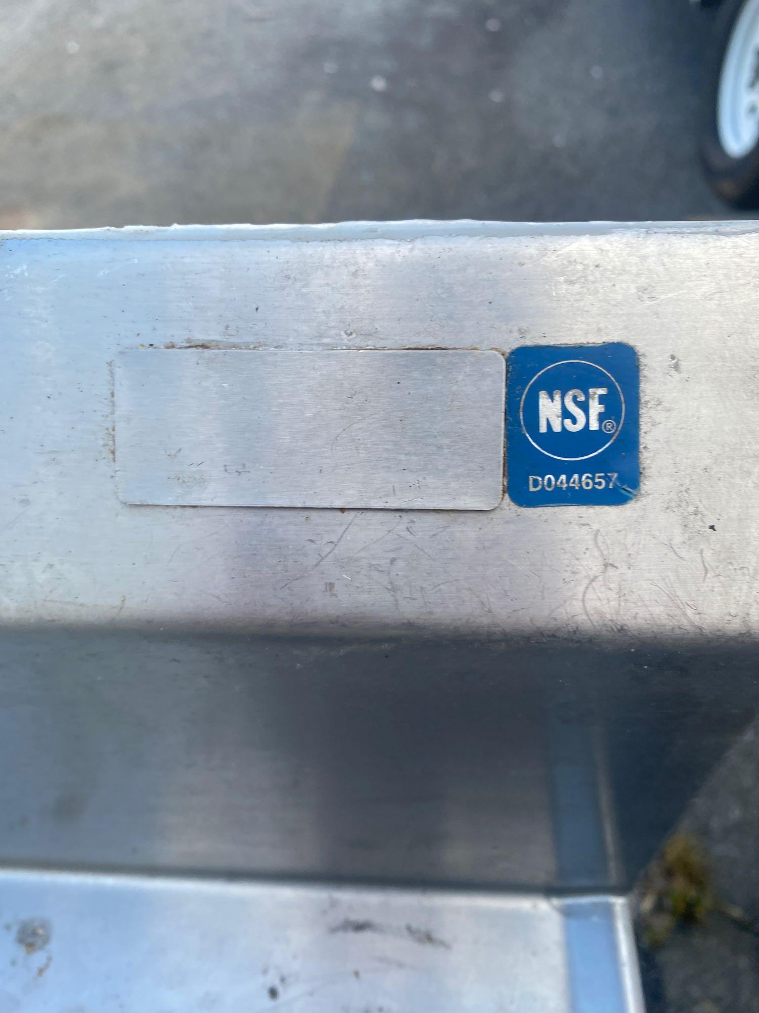 Stainless Steel Table With Sink