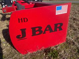 New J Bar 8ft HD Box Blade with Rippers