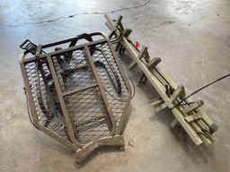 TMA Tree Stand Ladder Sticks with Avertissement Tree Stand