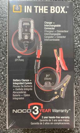 New NOCO GENIUS1 Car Battery Charger/Battery Maintainer