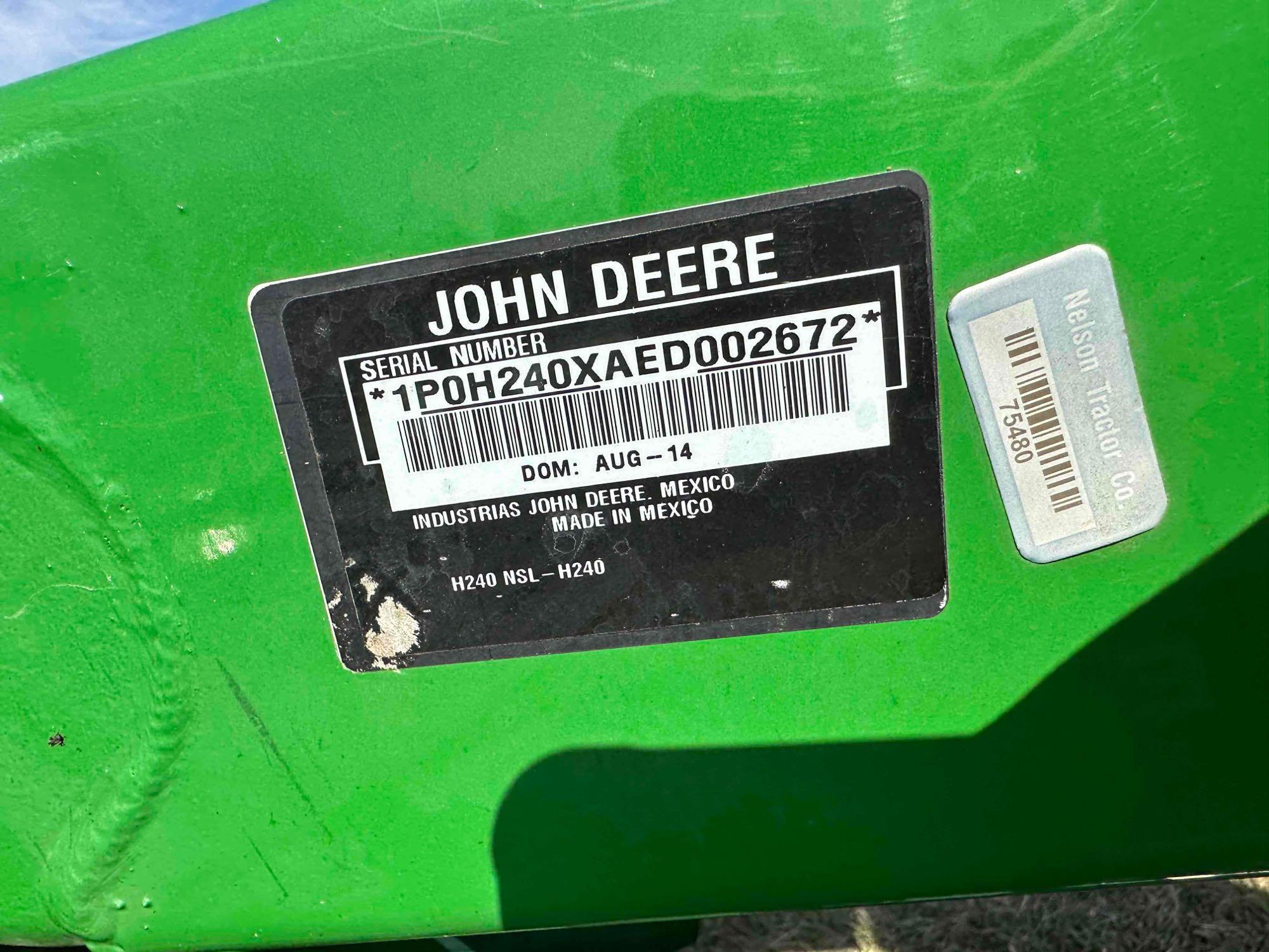 John Deere 5075 E Loader Tractor