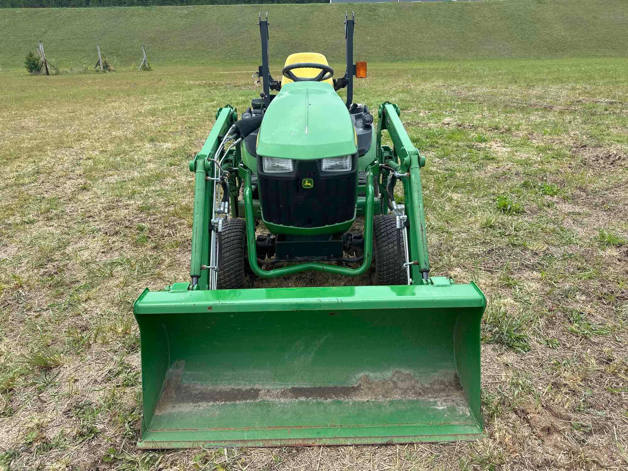 John Deere 1026R Tractor with Loader