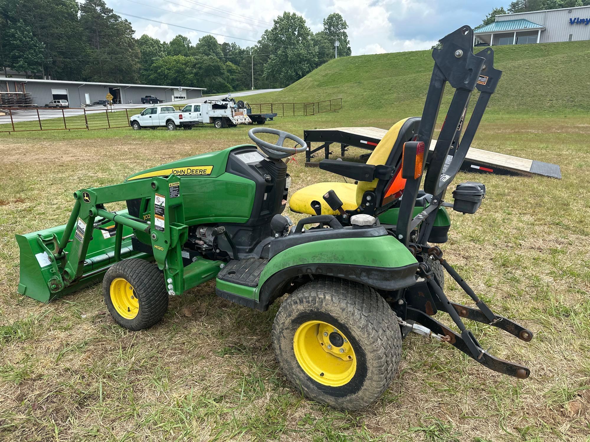 John Deere 1026R Tractor with Loader