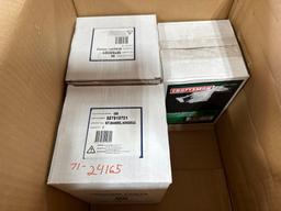 (3) Boxes of Mower Parts