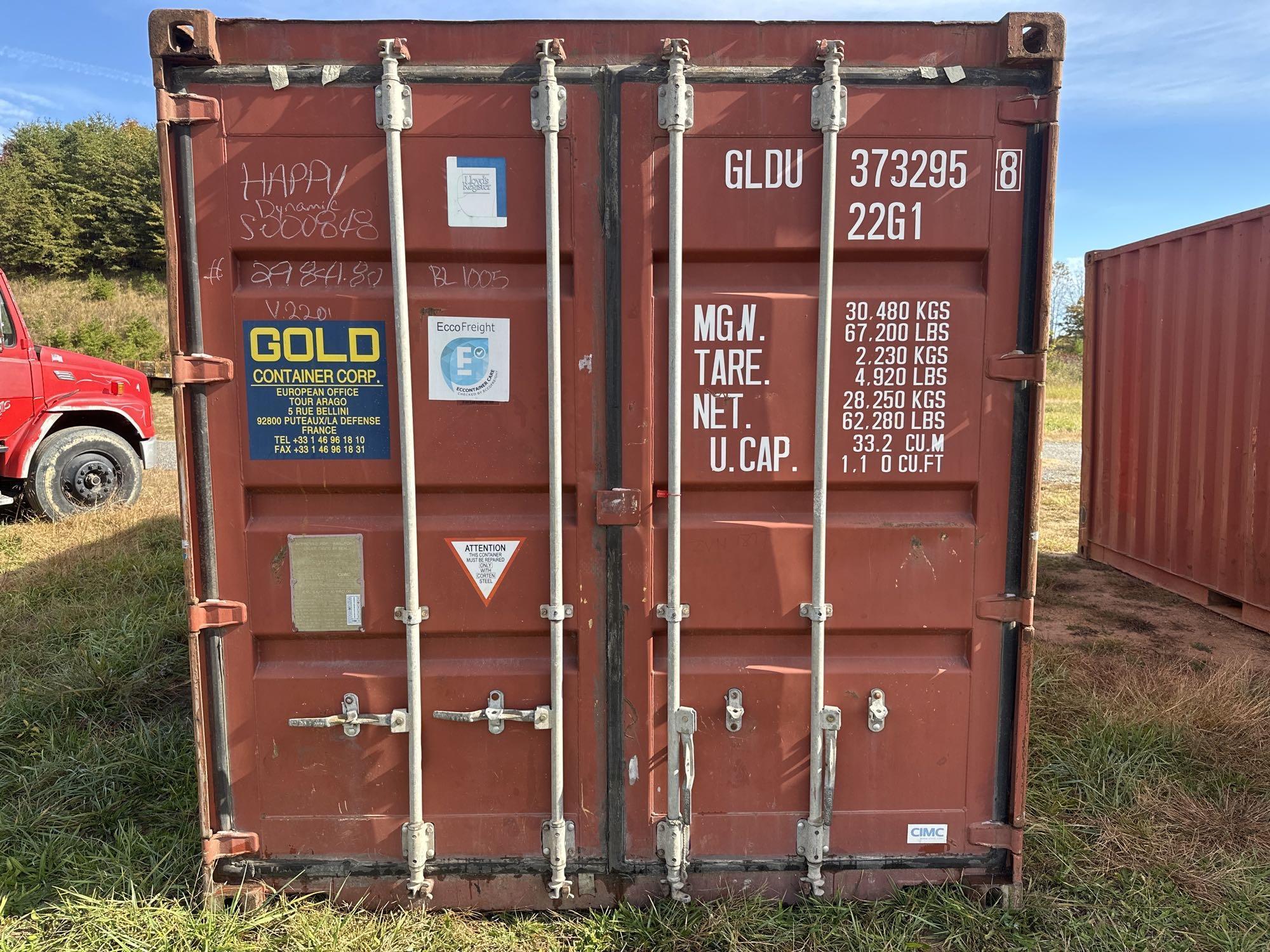 20ft Shipping Container GLDU373295