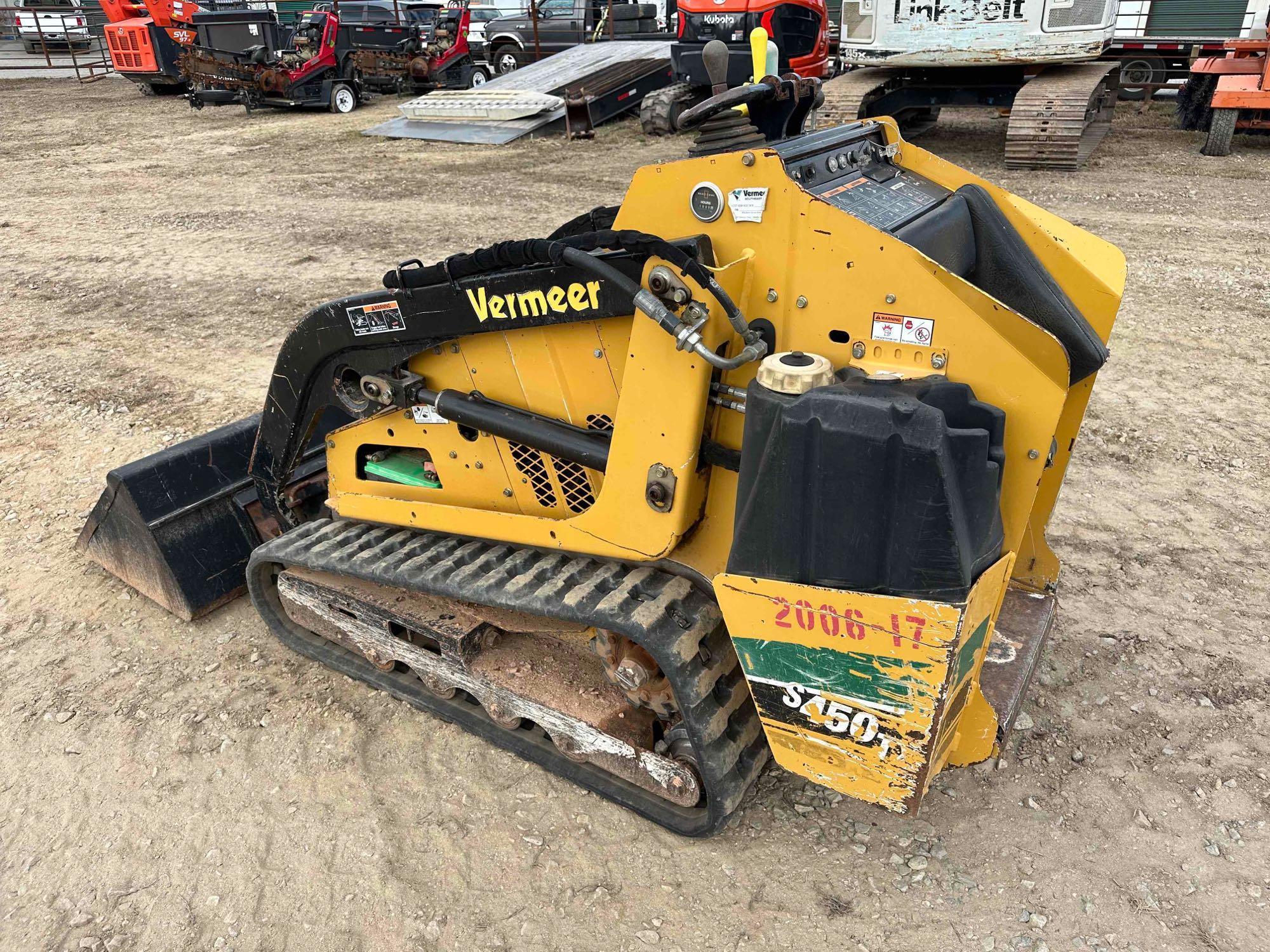 2017 Vermeer S450TX Walk Behind SkidSteer