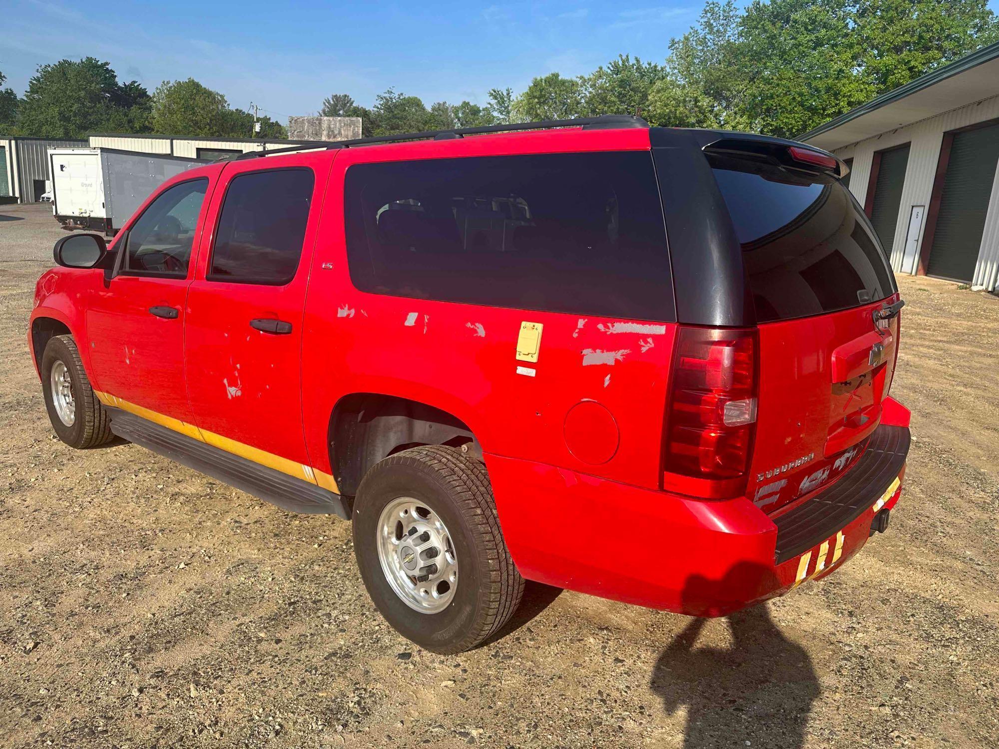 2008 Chevrolet Suburban 2500 4x4 (MPV), VIN # 3GNGK26K28G236502