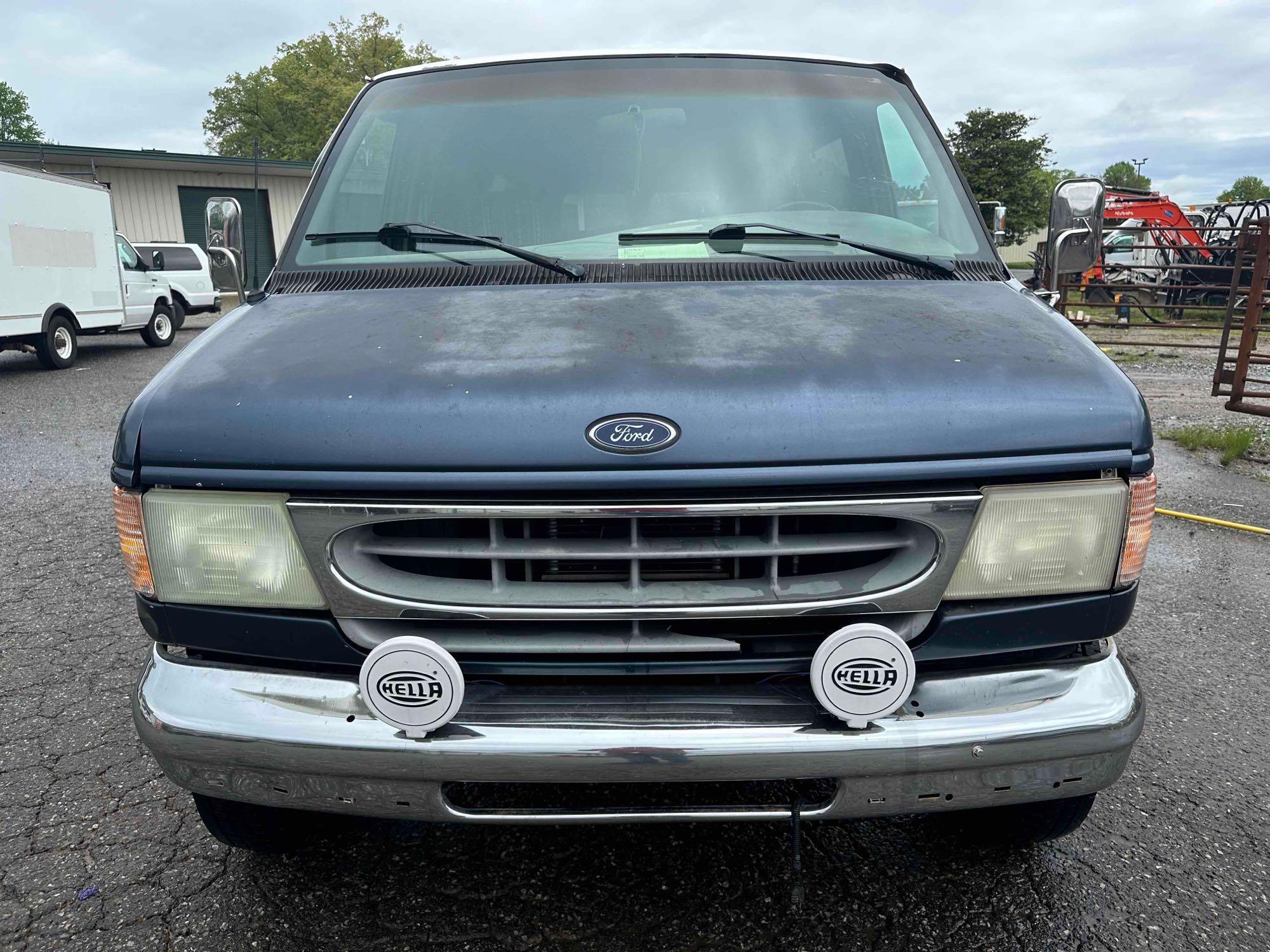 1998 Ford E-350 Wagon Van (Diesel), VIN # 1FBSS31F1WHA36611