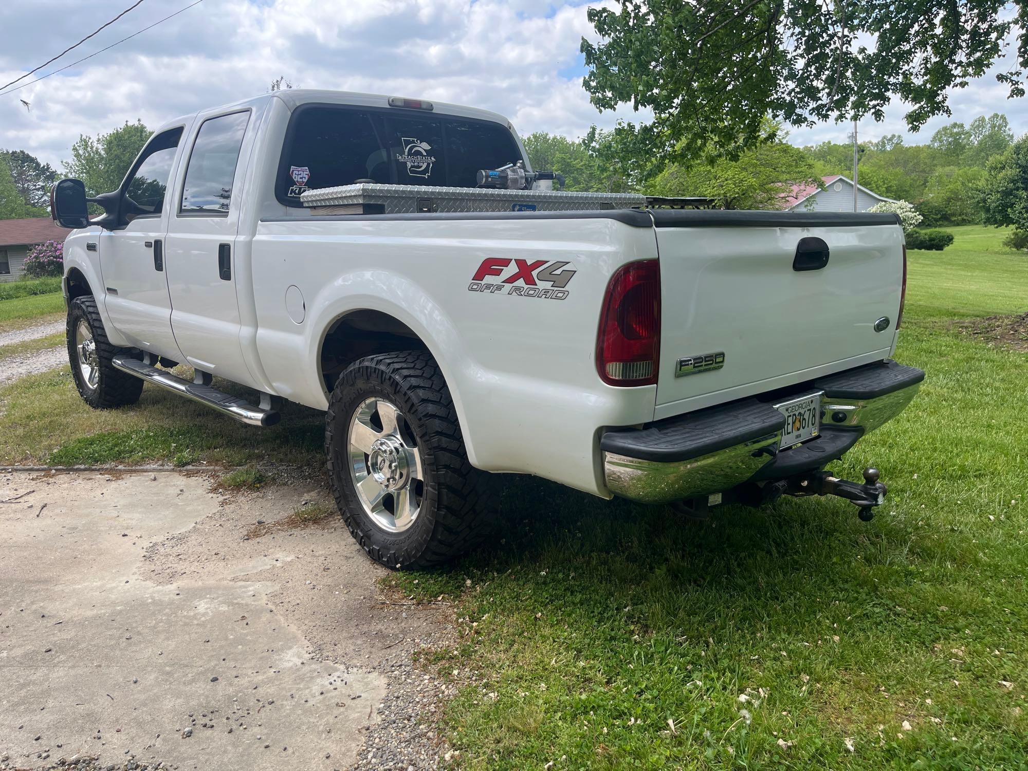 2006 Ford F-250 Pickup Truck, VIN # 1FTSW21P56ED65414