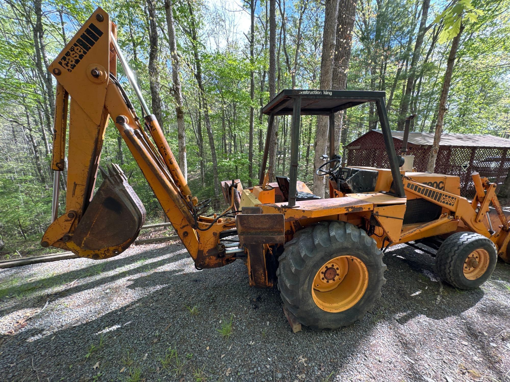 Case 580C Backhoe