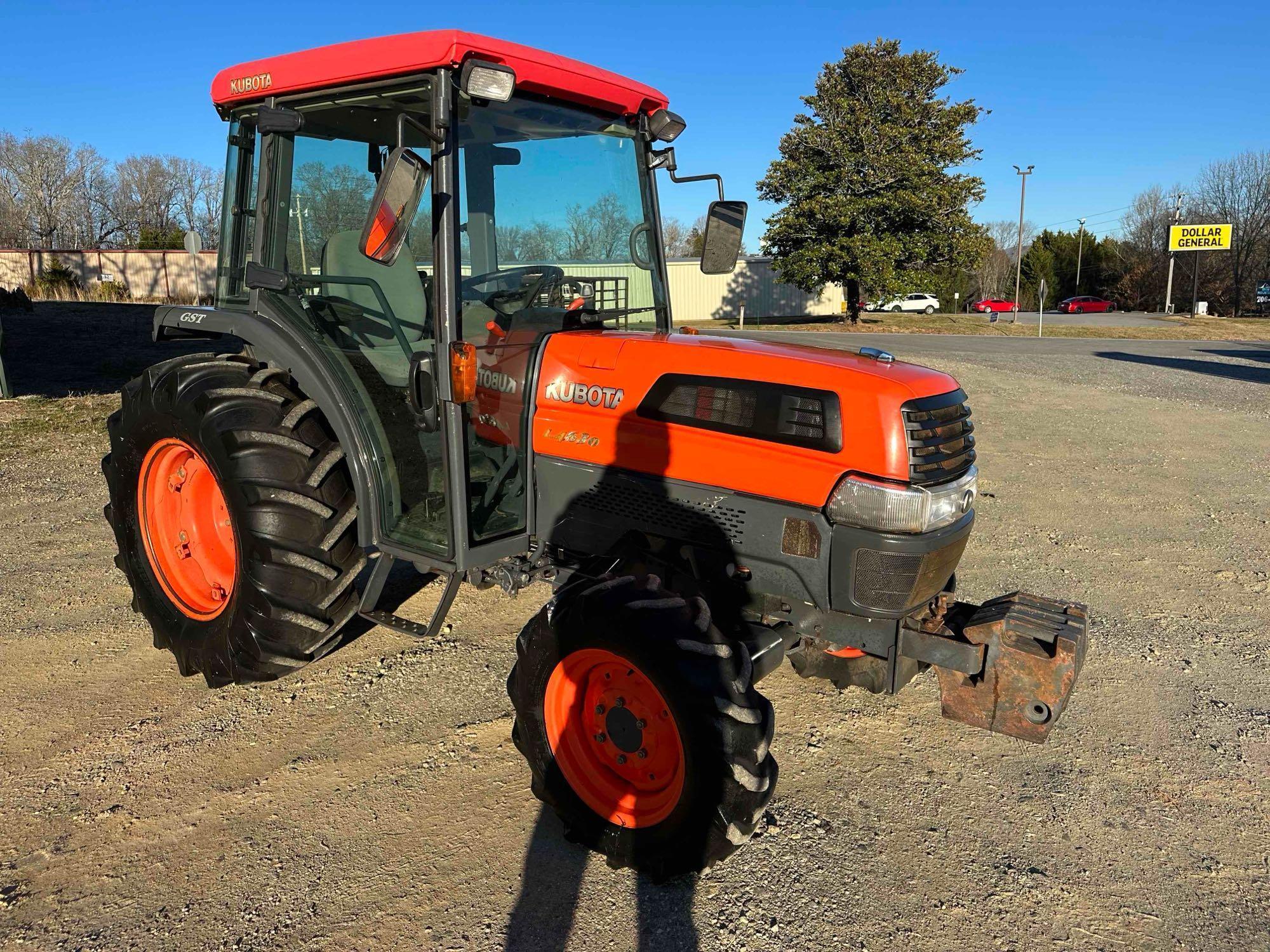 Kubota L4630 4x4 Enclosed Cab Tractor