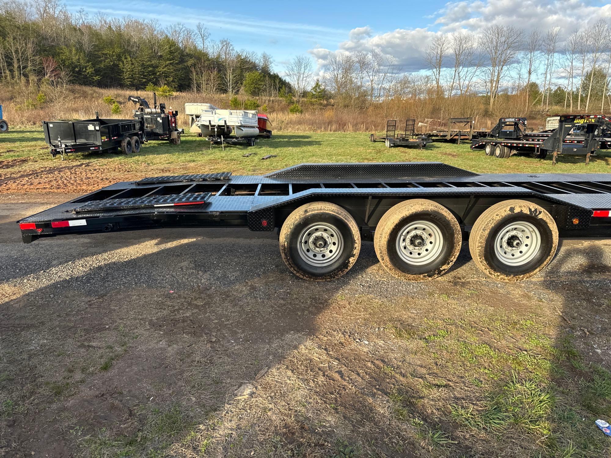 2023 East Texas Tri Single Axle Car Hauler 40ft