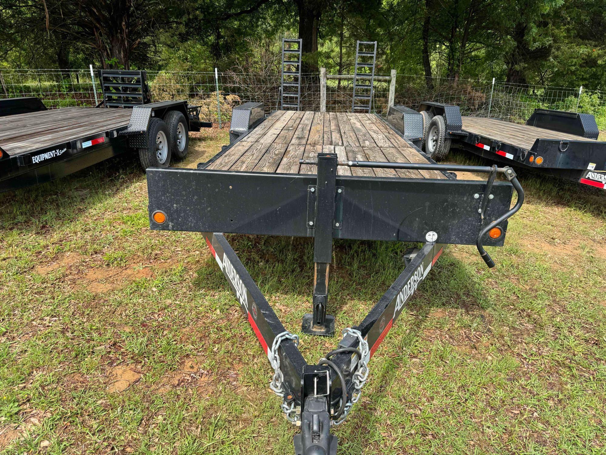 Anderson 7x24 14K Equipment Trailer