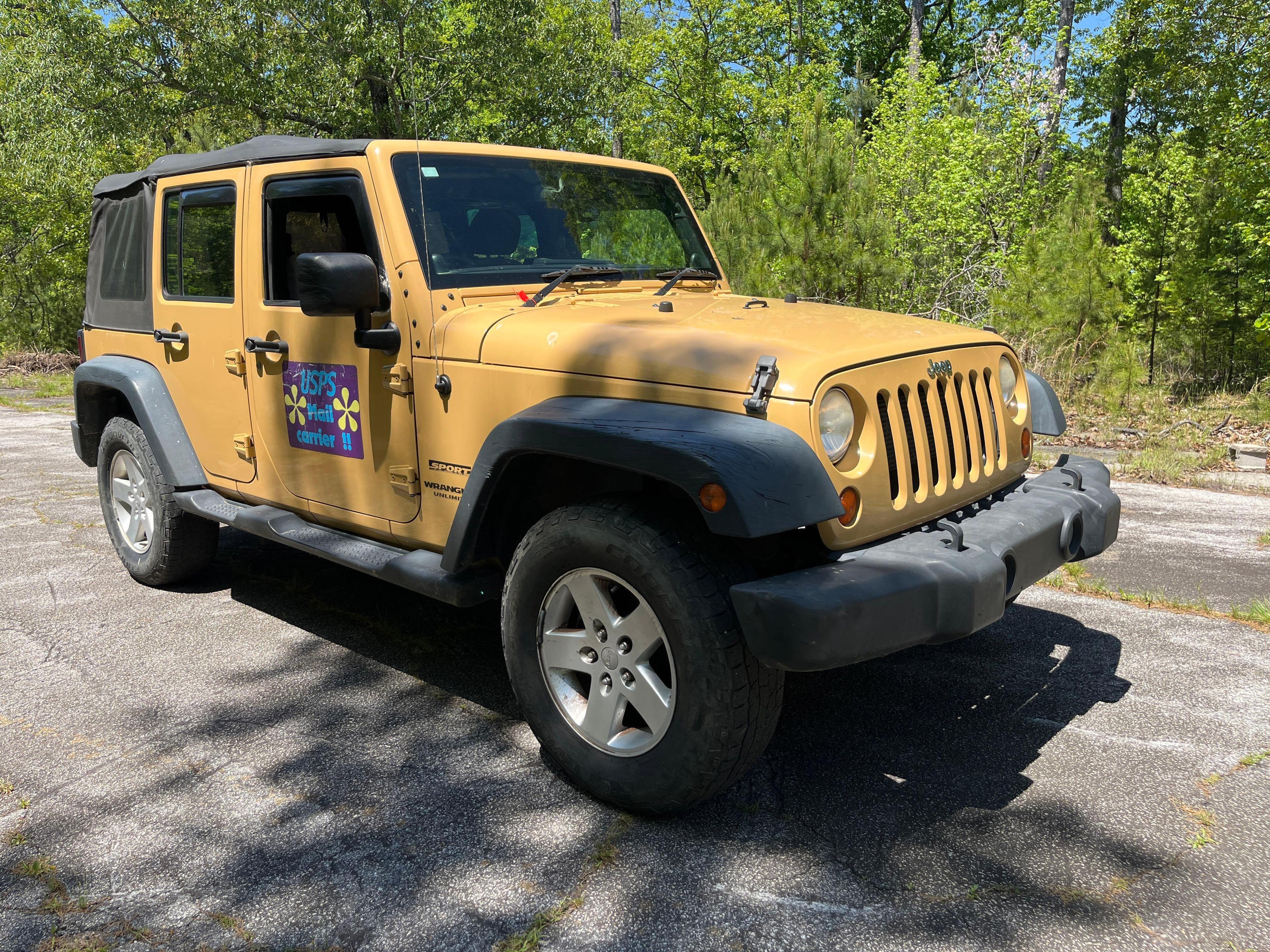 2013 Jeep Wrangler Multipurpose Vehicle (MPV), VIN # 1C4BJWKG7DL645817