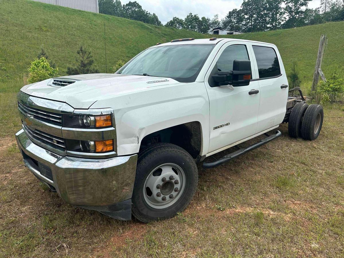 (ABSOLUTE) 2017 Chevrolet Silverado 3500 Chassis Truck (Diesel), VIN # 1GB4CYCY7HF136518