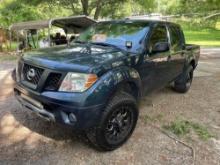 2016 Nissan Frontier 4X4 Pickup Truck, VIN # 1N6AD0EVXGN793783