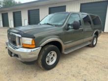 2000 Ford Excursion 4x4 (MPV), VIN # 1FMNU43S9YED63101