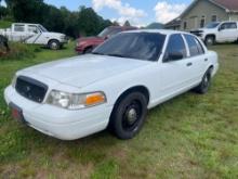 2008 Ford Crown Victoria Passenger Car, VIN # 2FAFP71V88X122892