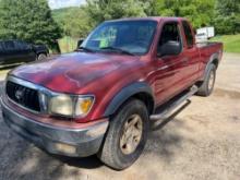 2003 Toyota Tacoma 4X4 Pickup Truck, VIN # 5TEWN72N43Z211865