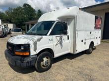 2005 GMC Savana Utility/Tool Van, VIN # 1GDJG31U051185375