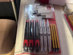 (2) 39 Piece Utility and Snap Off Knife Set