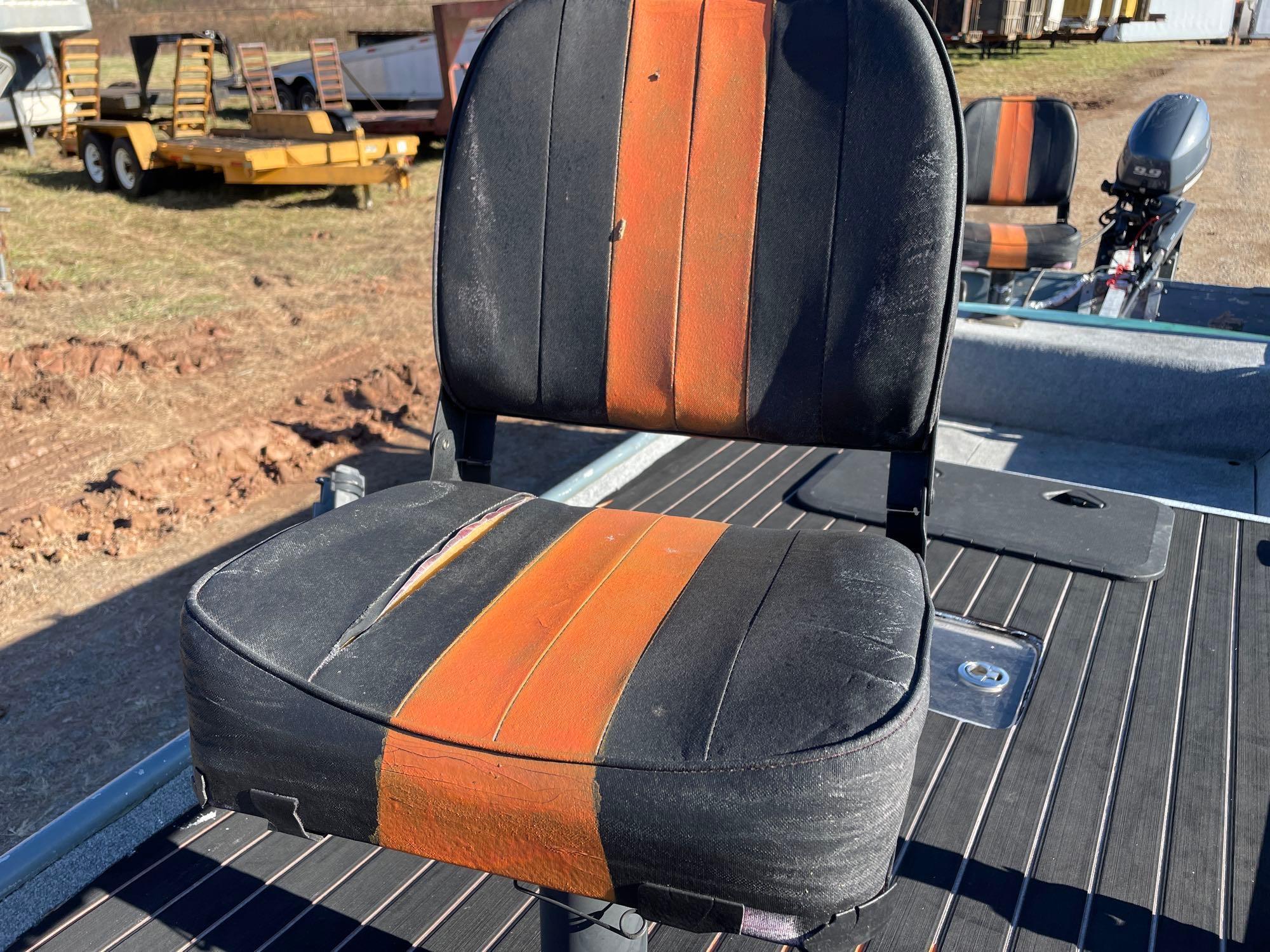 Flat Bottom Boat w/ Trailer