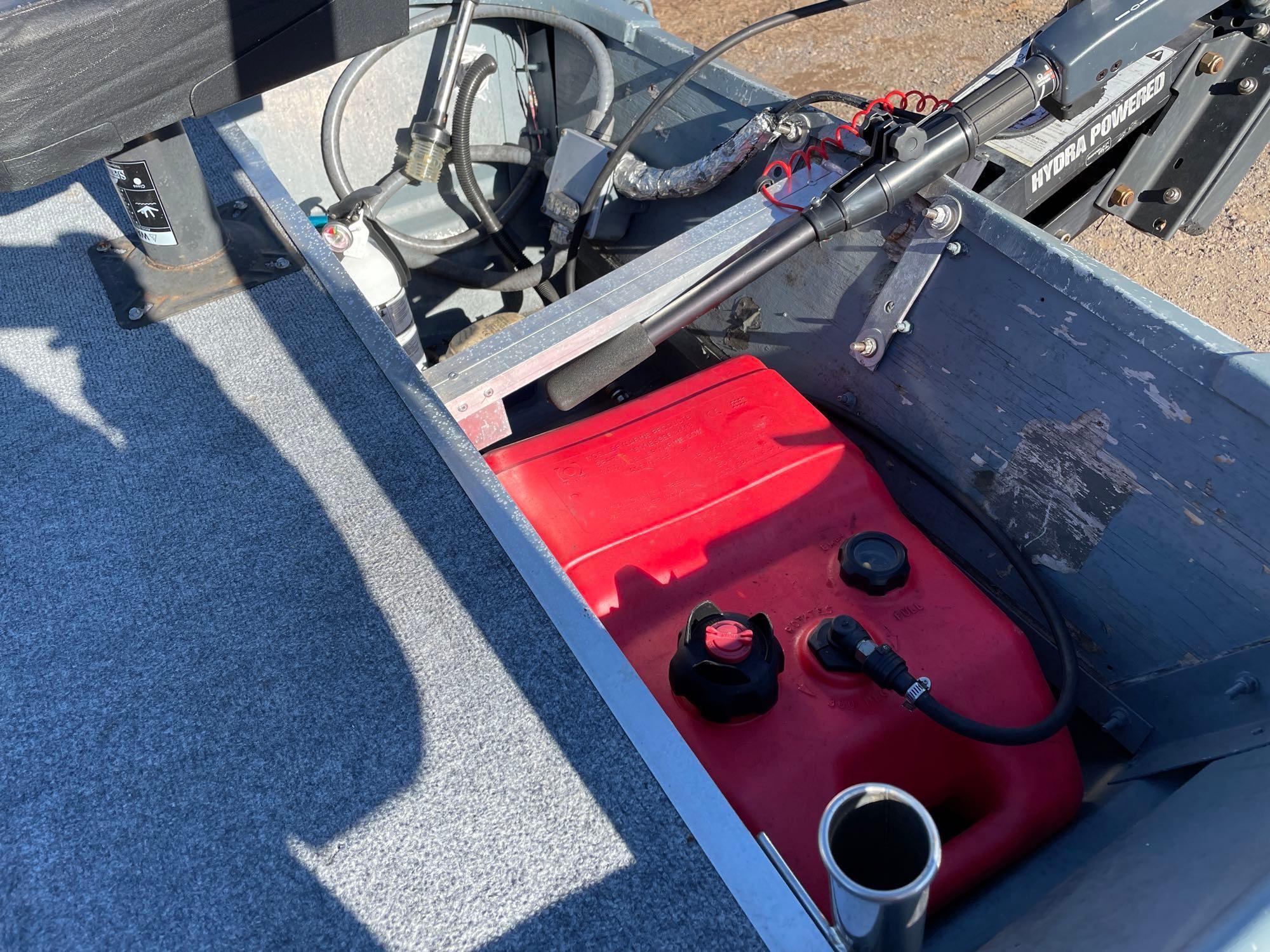 Flat Bottom Boat w/ Trailer