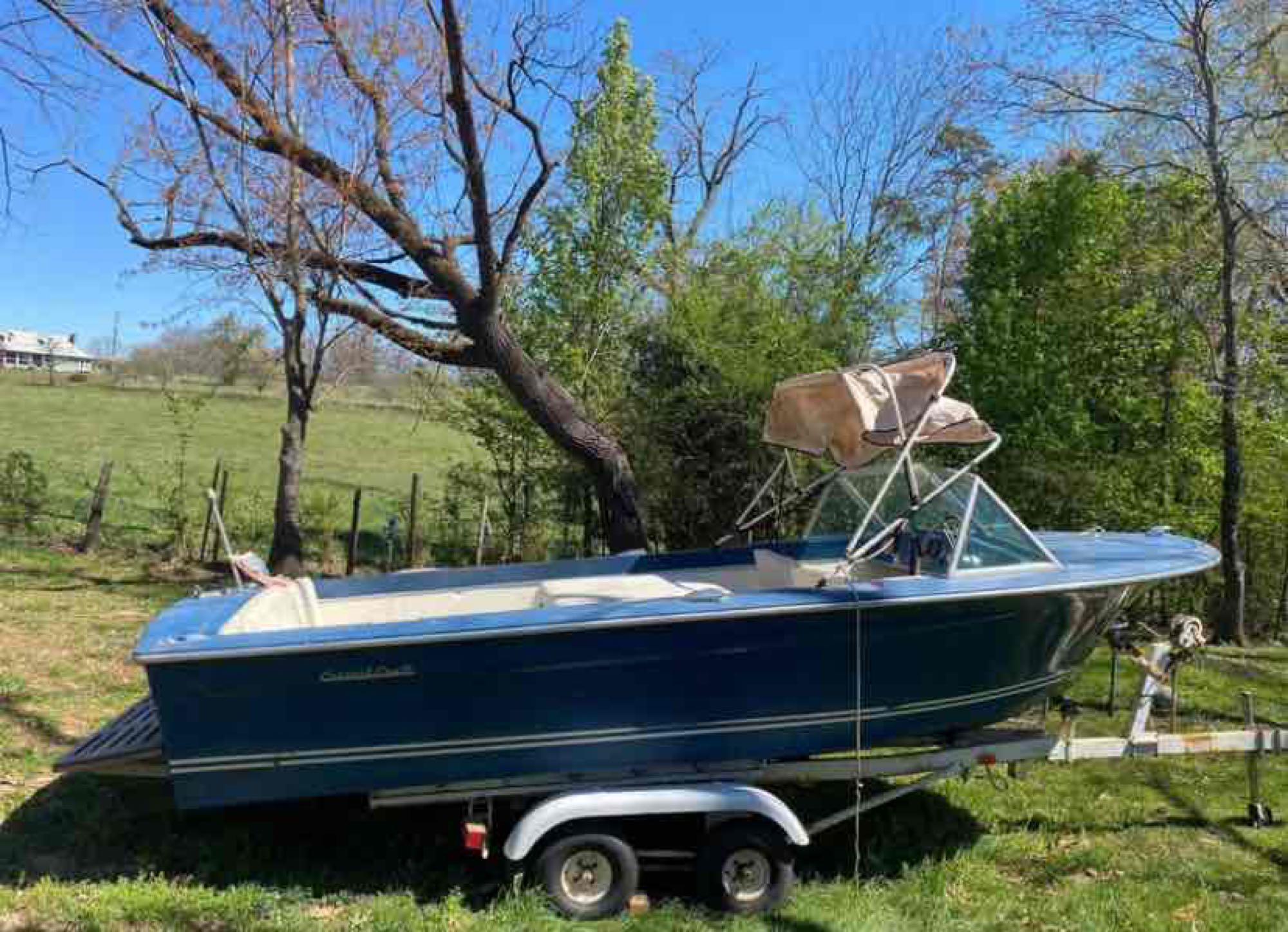 1965 Correct Craft Wildcat Boat and Trailer