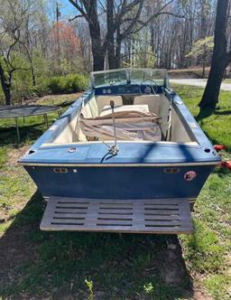 1965 Correct Craft Wildcat Boat and Trailer